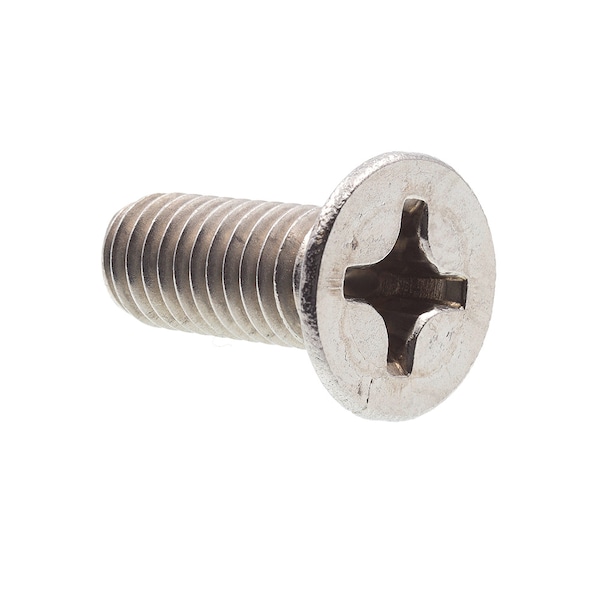 Prime-Line Machine Screw, Metric, Flat Head, Phillip Drive M6-1.0 X 16MM A2-70 Stainless Steel 10PK 9121525 - main